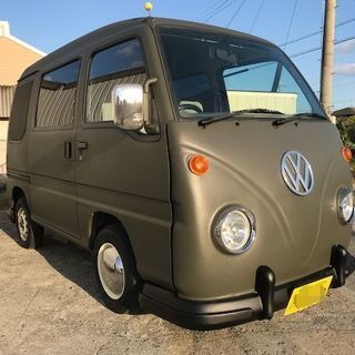 ■サンバーバン■VWバス仕様■車検30年4月■5MT■ベルト交換...