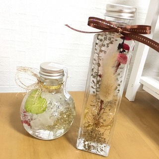 ハーバリウム特別レッスン　★　in cafe MINMI