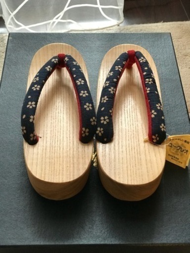 新品！未使用！高級桐下駄