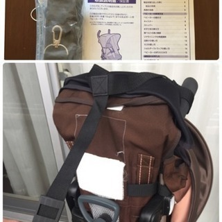 Aprica STICK 純正レインカバー付きの画像