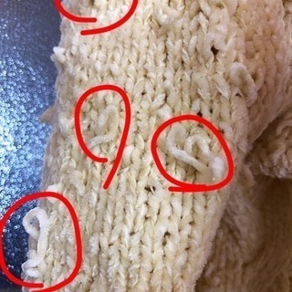 リズリサLIZ LISAクリームイエローセーター少々難☆の画像