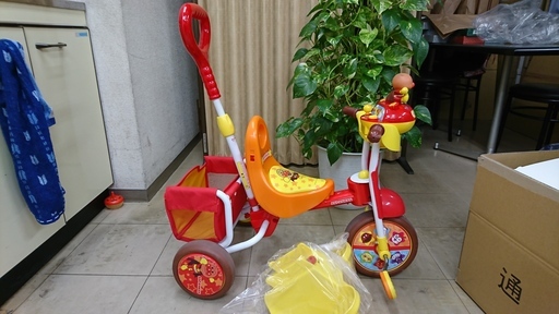 アンパンマン三輪車