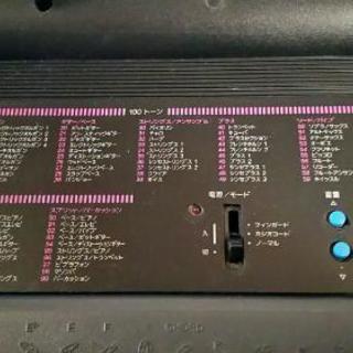 電子CASIOキーボード CTK-480 アダプター付きの画像