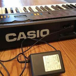電子CASIOキーボード CTK-480 アダプター付きの画像