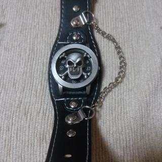 値下げ！新品未使用！スカル　腕時計