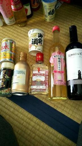 色んなお酒です