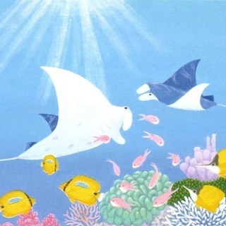 「絵画展 口と足で表現する世界の芸術家たち」(高崎) 