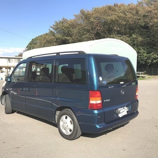 ★W638★★探してる人是非！V280　程度良好★外装内装/奇跡のコンディション★ガレージ保管★希少色★ヤナセ管理車！★走行わずか8万キロ台★検30.10★純正AW★内装ベージュ★ツインルーフの画像
