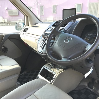 ★W638★★探してる人是非！V280　程度良好★外装内装/奇跡のコンディション★ガレージ保管★希少色★ヤナセ管理車！★走行わずか8万キロ台★検30.10★純正AW★内装ベージュ★ツインルーフの画像