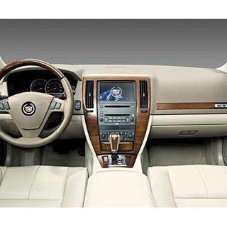 キャデラック sts 冬も安心4wd 交換可能 革張りサンルーフスタッドレスの画像