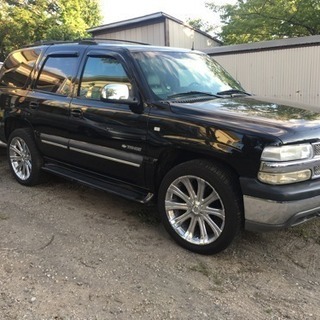シボレー タホ  2002y車 新車平行車　現在不動車　部品取りベース車の画像