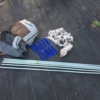 無料 中古 簡易キャンプテント キャンプやバーベキュー  ジャンク お取引中の画像