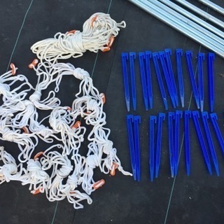 無料 中古 簡易キャンプテント キャンプやバーベキュー  ジャンク お取引中の画像