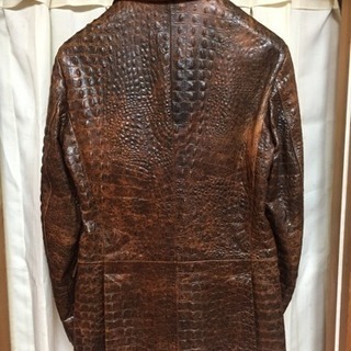 貴重限定レア MACELLO PAMPALONI のレザージャケットの画像
