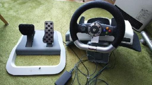 Xbox360用ステアリングセット