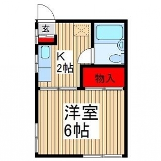 家賃一ヶ月無料初期5万円以内　家賃3.5万円　ペット可　池袋まで20分新宿まで32分　志木アパートの画像