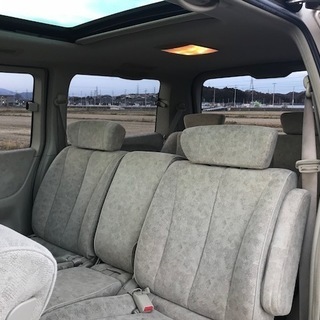 不具合無しで内外キレイ！冬タイヤ付き  総額325000円のみ　エルグランド切替4WD　車検満タン 絶好調 装備豪華 ツインガラスサンルーフ！の画像