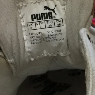 再値下げ！！☆ Alexander McQueen アレキサンダーマックイーン×PUMA プーマのスニーカ 26.0cm ☆の画像