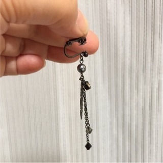 お花のモチーフのイヤリング♪の画像