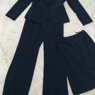 スーツ三点セット　9号　中古　ホワイトジョーラ　