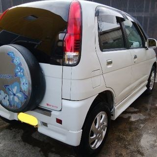 ご成約頂きました！★感謝価格★テリオスキッド　ターボ☆4WD.AT☆H13年式☆白☆車検30年5月まで！！の画像