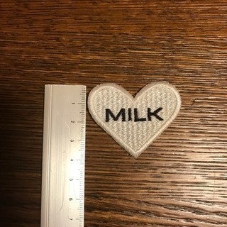 MILK  ハートの画像