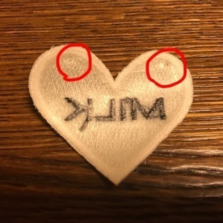 MILK  ハートの画像