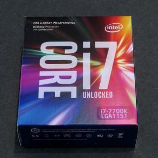 ★新品 Intel CPU i7-7700K 4.2GHz 8Mキャッシュ 4コア/8スレッド LGA1151★