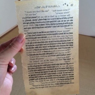 ロウ引き紙の画像