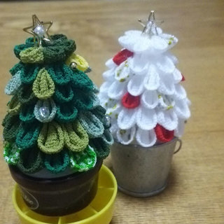 ★クリスマスツリーをつまみ細工で！★12月14日（木）午後2時から