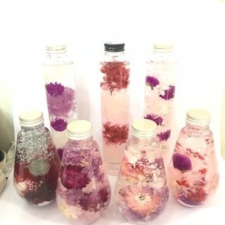 ハーバリウム資格講座募集の画像