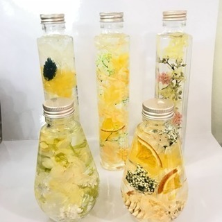 ハーバリウム資格講座募集の画像