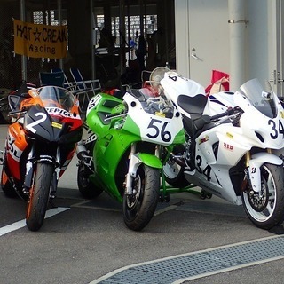 バイク　モータースポーツ　サーキットでお手伝い♪♪