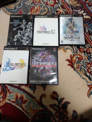 ps2　ゲームソフト　31本大量セット+psソフトff7,ff9