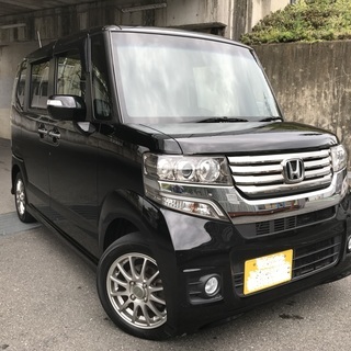 ★コミ86万円★H25 NBOX カスタムGターボPKG★車検3...