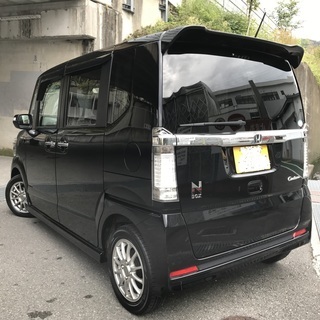 ★コミ86万円★H25 NBOX カスタムGターボPKG★車検30年7月迄★フル装備★の画像
