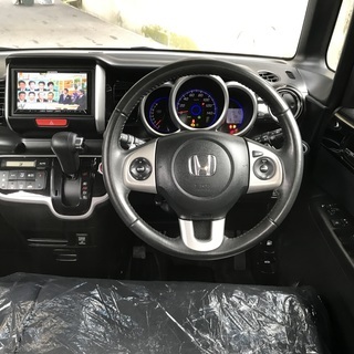 ★コミ86万円★H25 NBOX カスタムGターボPKG★車検30年7月迄★フル装備★の画像