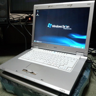 ノートパソコン NEC Lavie LL800/KG Windows7の画像