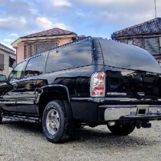 シボレー サバーバン LT 44260mile V8 5300cc 2000年モデル Max8人乗り レザーシート 1,3ナンバー可 並行輸入車 ETC,ナビ,HIDイカリング有の画像