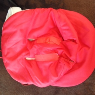 カーシート、ベビーカー用のフットマフと９０cmスノーウェアの画像