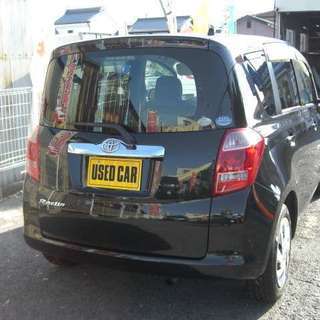 トヨタ　ラクティス！ナビ＆バックモニター＆ETC付！車検２年含む３５万円！人気の黒！！の画像