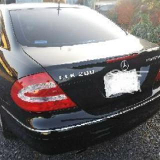 メルセデスベンツ CLK200コンプレッサー アバンギャルド人気黒の画像