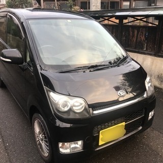 ムーブカスタムX! 車検長い31/4まで！15インチアルミ！ナビ...