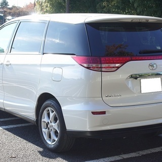 エスティマ　４ＷＤ　パールホワイト　総額82万円の画像