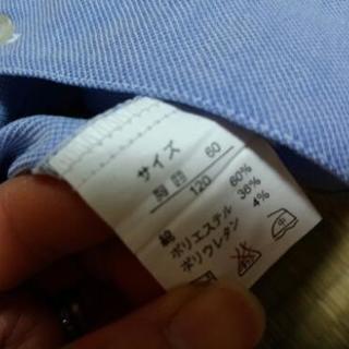 oliver  house  120cm  長袖シャツ 青 男の子の画像