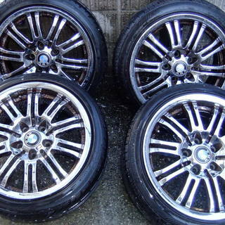 外車　BMW メッキホイール