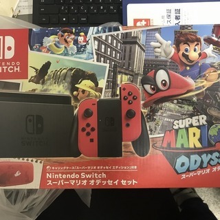 未使用　Nintendo Switch (スイッチ) スーパーマリオ オデッセイセット