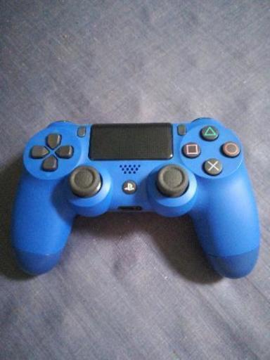 【新古品】ps4純正コントローラー　ブルー
