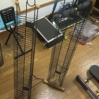 値下げ❗️CDラック2個セット　取りに来て頂ける方に