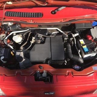 ご成約頂きありがとうございました！☆ローン対応可☆値下げ☆ ラパン 走行距離66,000km 車検2年付き 人気の2トーンカラー 赤 タイミングチェーン キーレスの画像